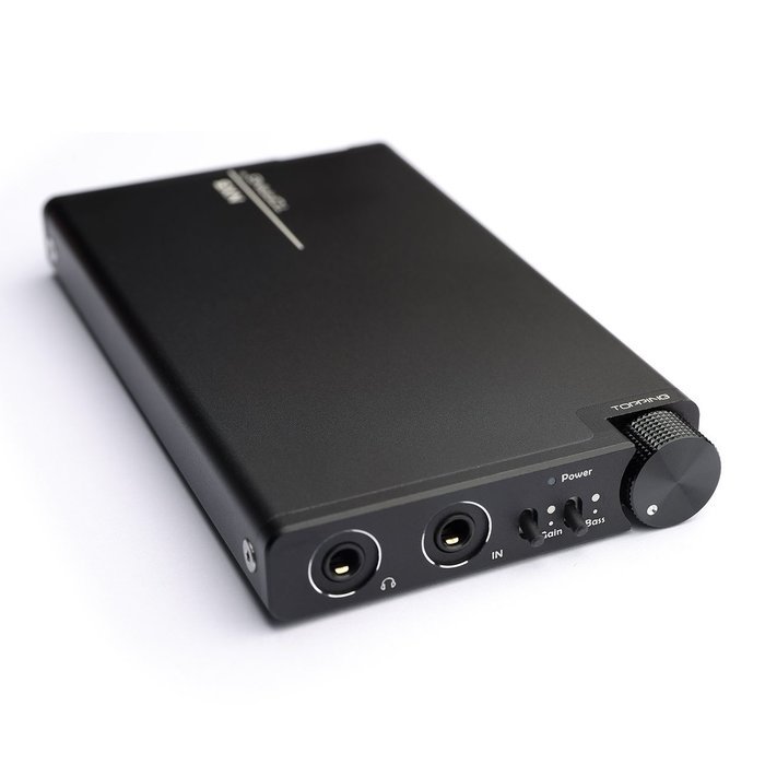 Topping NX5 Portable Headphone Amplifier HIFI with AD8610 and BUF634 Black Full Aluminum Shell Gain Switch and... N3