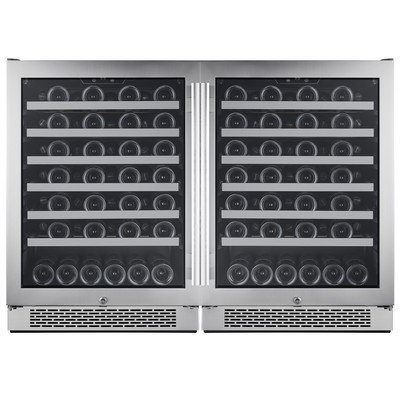 Avallon 54 Bottle + 54 Bottle Built-In Side-by-Side Wine Cooler