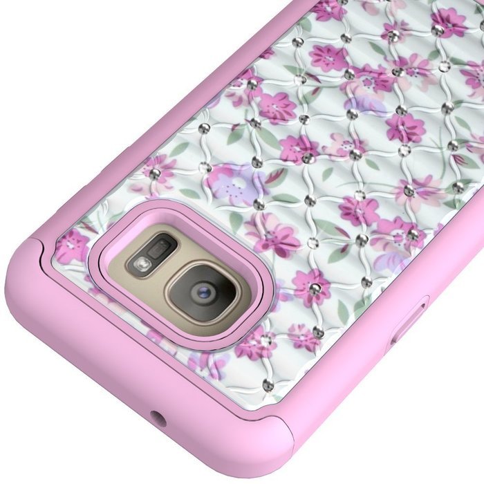 Galaxy S7 Case, HLCT Rugged Shock Proof Dual-Layer Case for Samsung Galaxy S7 (2016) (Owl Blue) N30