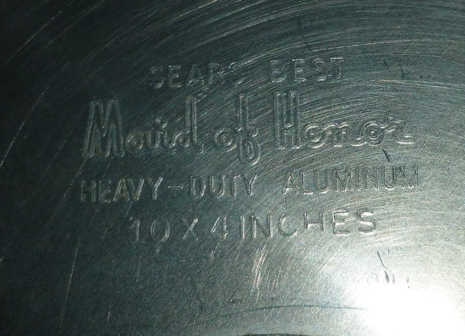 Vintage Sears Best Maid Of Honor Bundt Pan N4