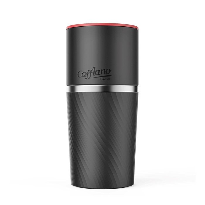 Cafflano Klassic- Portable All-in-One Pour Over Coffee Maker (Black) N13