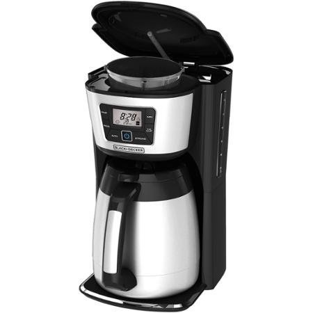 12-Cup, Double-Walled And Vacuumed-Sealed, Programmable Coffee Maker with Thermal Carafe, Black N4