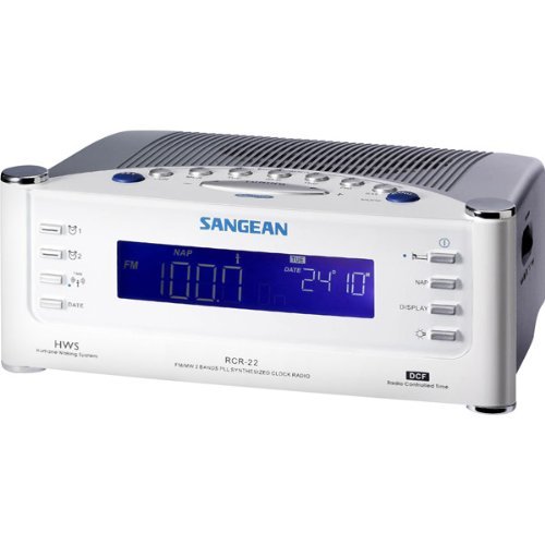 Sangean America - Am/Fm Atomic Clock Radio "Product Category: Clocks/Atomic Clocks"