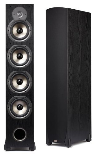 Polk Audio Monitor-75T Four-Way Floorstanding Speaker (Black, Single) N2