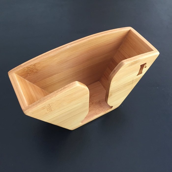 Bamboo Coffee Filter Holder for Aeropress, Chemex and Hario Pour Over filters N5