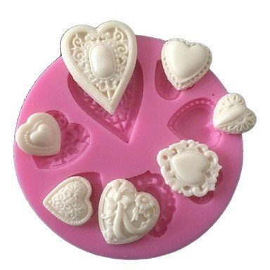 Y&XL&H Heart Love Cake Mold Silicone Baking Tools N3