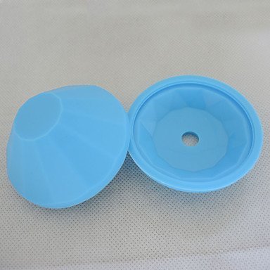 Sher 6 cm creative silicone diamond diamond-shaped ice cube mold ice machine (random colors) N2