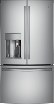 GE Profile PFE28PSKSS 36" French Door Refrigerator with 27.8 cu. ft. Total Capacity, in Stainless Steel N2