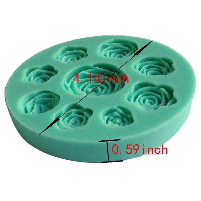 Life Boost Baking Tools-Fondant Food-Grade Silicone Molds Pearl Necklace Cake Decorations Chocolate Fondant Cake... N20