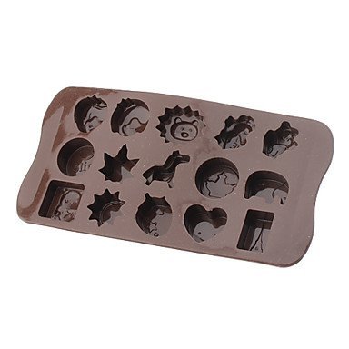 Y&XL&H Toys Theme Silicone Chocolate Mould