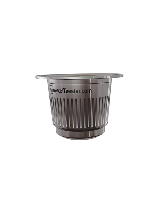 Mycoffeestar Barista Set with Refillable Nespresso Capsule, Stainless Steel