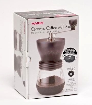 Hario Starter Bundle - 5 Items: Grinder, Scale/timer, Kettle, Dripper, Filters N4