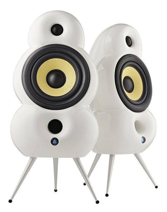 Podspeakers MiniPod White Speakers for Stereo and Surround (Pair)