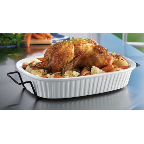 Rectangular 2 qt. Baking Dish with Rack free image download