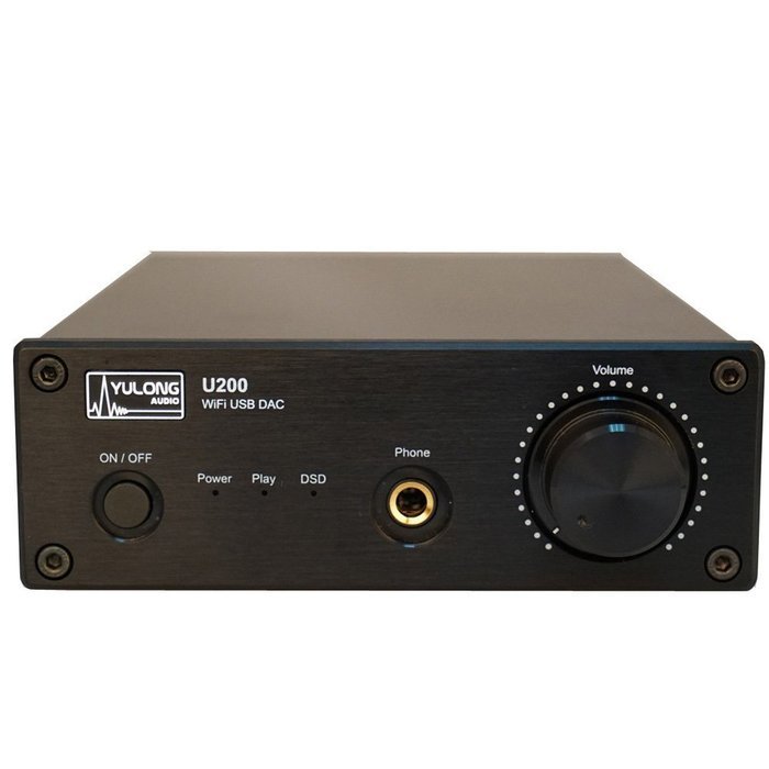 Yulong U200 USB WiFi DSD 32Bit/384KHz DAC Decoder + Headphone Amplifier black N2
