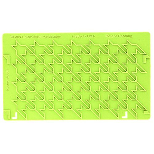 Houndstooth Onlay Mold by Marvelous Molds