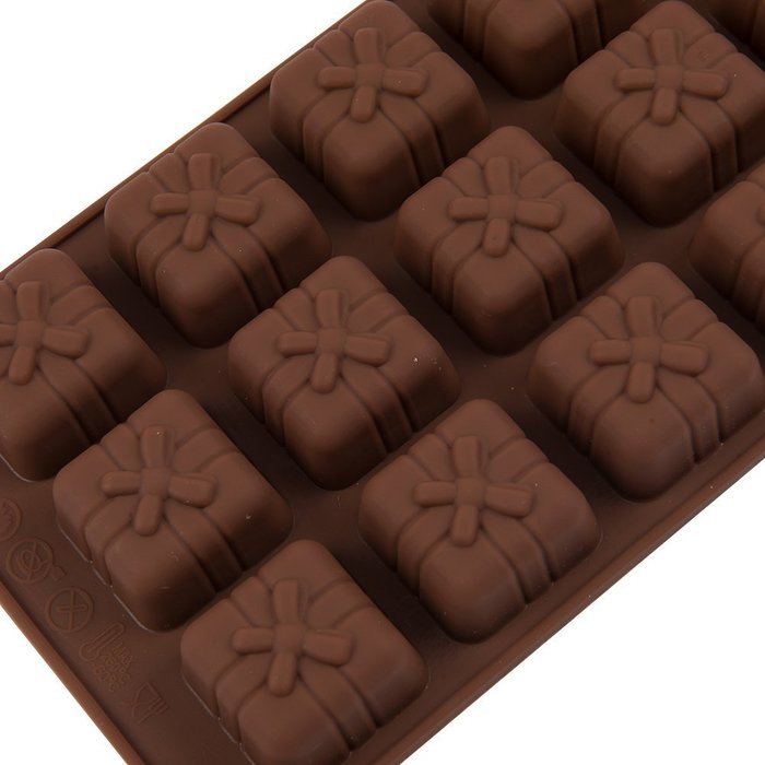 15 Cavity Cute Animal Silicone Chocolate Candy Ice Jelly Soap Molds Moulds Handmade DIY Mold Bear N36