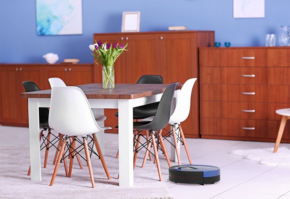 bObsweep PetHair Plus Robotic Vacuum Cleaner and Mop, Charcoal N4