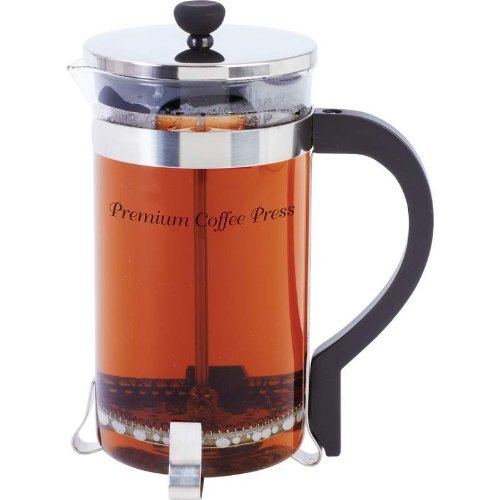 Wyndham KTFRPRS5 House Glass Beaker And Stainless Steel Coffee/Tea Press, 34 oz, NA