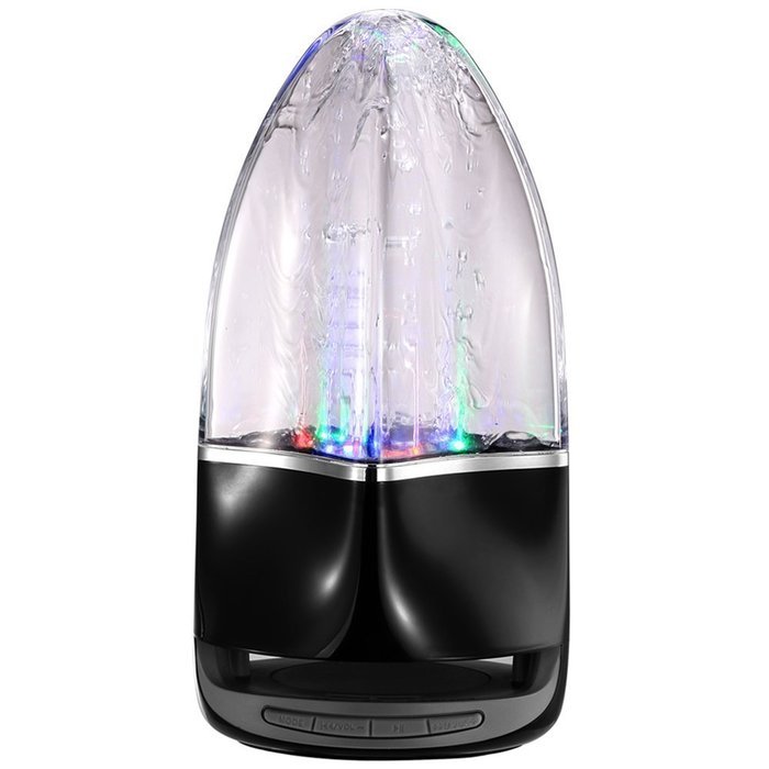 KoTeel Wireless Bluetooth Speaker Water Dancing Speaker for Smartphones Tablets MP3 MP4(Black)