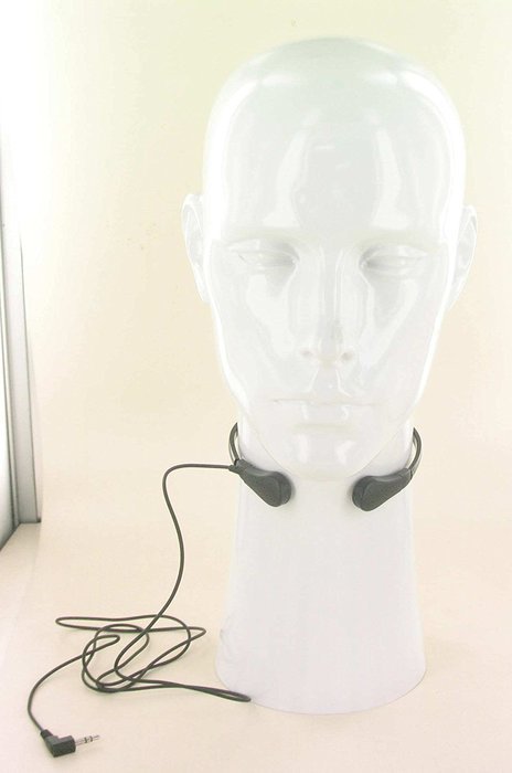 AV-JEFE TR-15 Throat Transdermal Microphone for Speech Difficulties Impaired compatible w Voice Amplifier