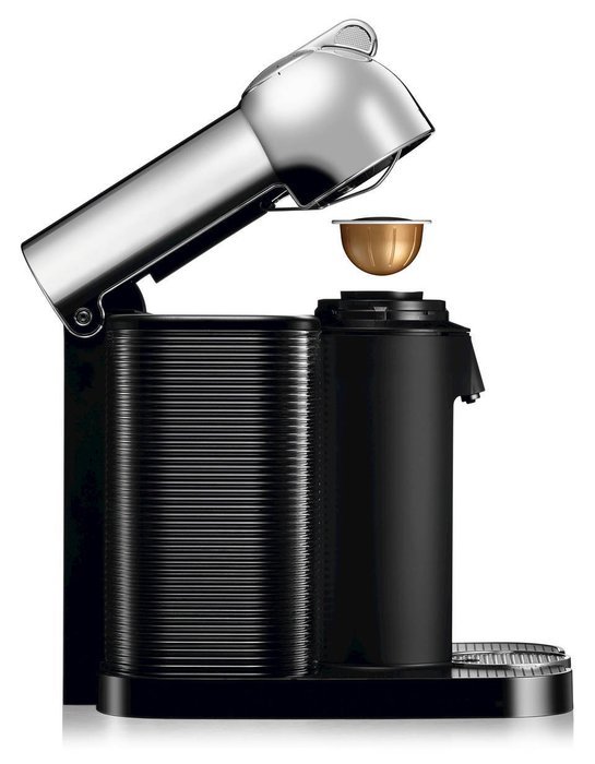 Nespresso GCA1-US-CH-NE VertuoLine Coffee and Espresso Maker, Chrome N4