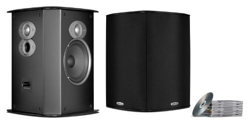 Polk Audio FXI A6 Surround Speakers (Pair, Black)