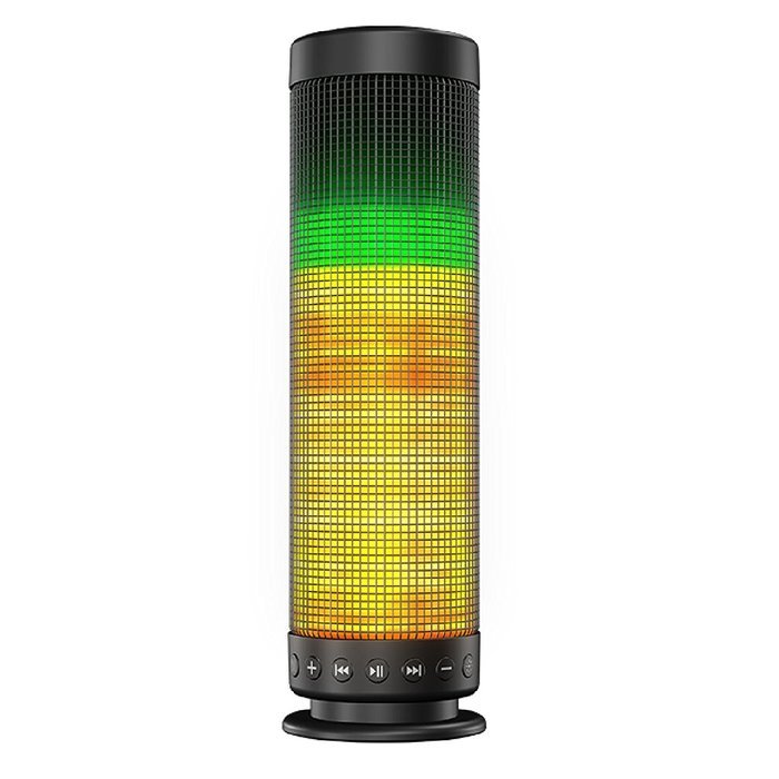 Portable Hi-Fi Wireless Bluetooth 4.0 DSP Speaker with Dazzle LED Light Powerful Sound Dream Speaker in Fantasy... N4