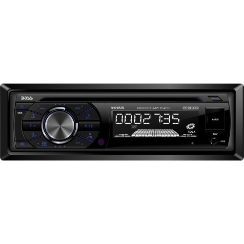 Boss 506Ua Car Cd/Mp3 Player . Ipod/Iphone Compatible . Single Din . Cd. Rw . Cd. Da, Mp3, Wma . Am, Fm . 18,...