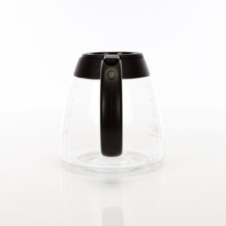 Mr. Coffee 12-Cup Replacement Decanter for all IS and FT Mr. Coffee series coffeemakers ISD13, Black N4