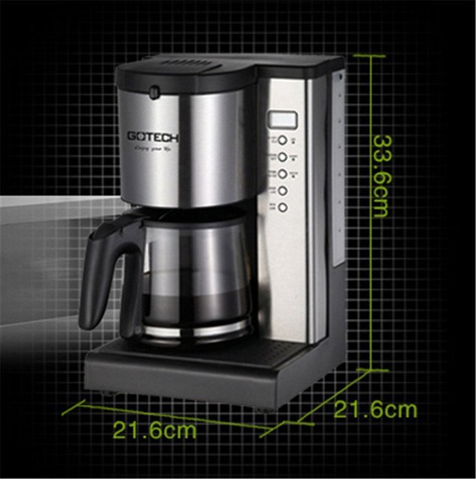 Royal- CM6622T coffee machine automatic insulation large capacity brushed stainless steel N2