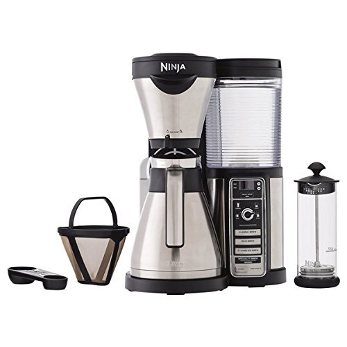Ultimate Ninja CF086 Coffee Bar Brewer w/ Milk Frother