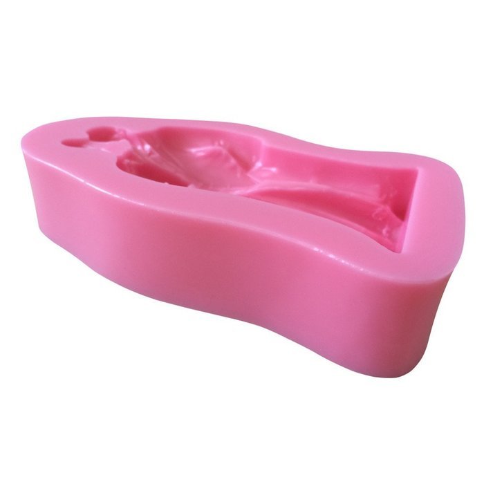 LYNCH Bride Bridegroom Shaped Wedding Cake Top 3D Silicone Fondant Cake Mold,Pink N3