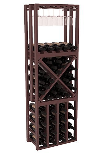 Wine Racks America Ponderosa Pine Lattice Stacking Cube 3 Piece Set. 13 Stains to Choose From! N11
