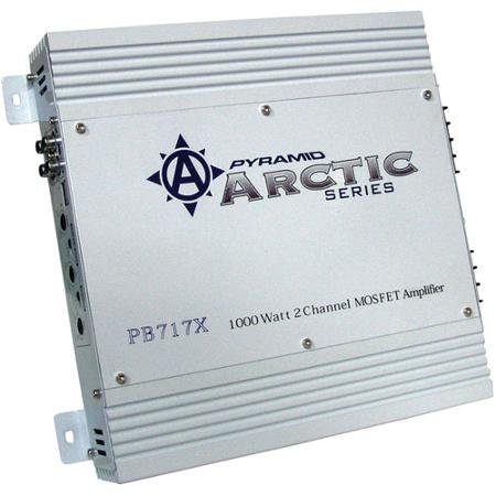 1,000W Max Bridgeable 2-Channel MOSFET Amplifier