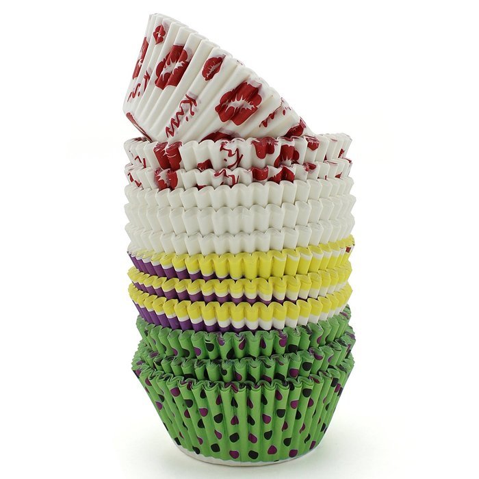Zicome 300 Count Paper Cupcake Baking Cups Liners, Standard Size N3