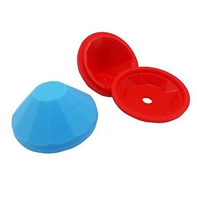 Y&XL&H 1PCS large diamond silicone ice tray ice mold a ball of ice cream tools (random colors)