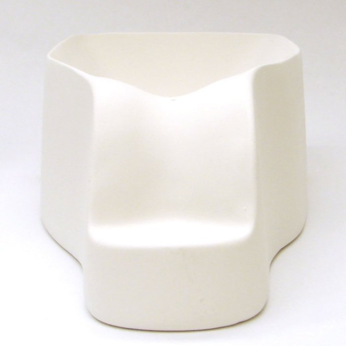 Bottle Slumper Dish With Curved Neck Mold N4