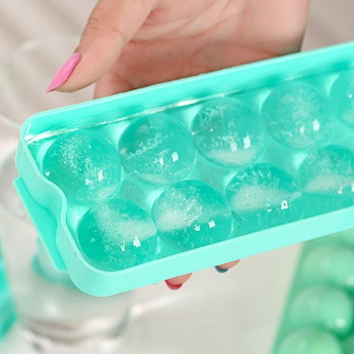 DDLBiz Summer 14 Ice Tray Ice Cubes DIY Mould Pudding Jelly Mold Creativity Bar Party N8