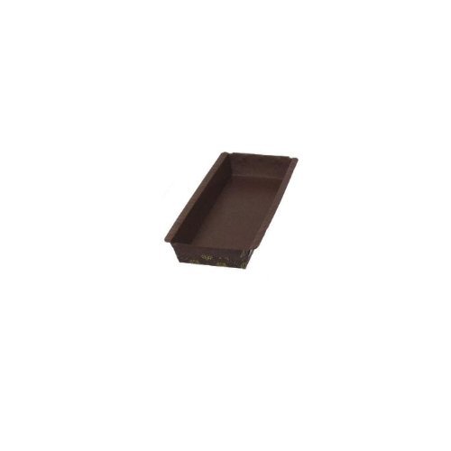 Plum Cake Paper Mold 52657530sil 10-1/2" X 3" X 1-1/8" High, Case of 450
