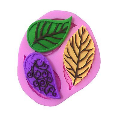 Y&XL&H Leaves Type Candy Fondant Cake Molds For The Kitchen Baking Molds N2