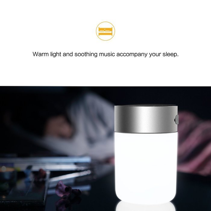 ROCK "Mulite S Bluetooth Speaker" Waterproof Wireless Bluetooth Speaker Portable, with Dimmable LED Light, SOS... N13