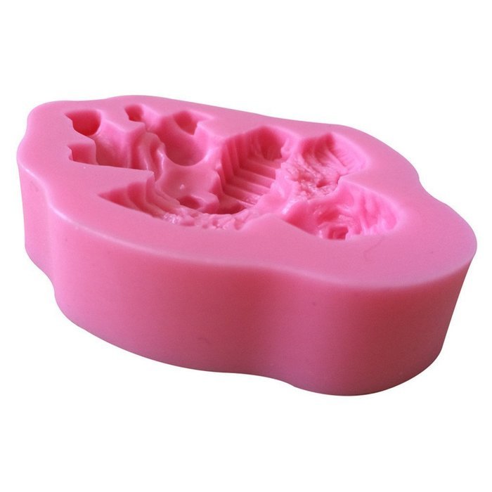 FLY Accordion Angel 3D Silicone Fondant Cake Mold For Cake Decorating Baking Mould,Pink N6