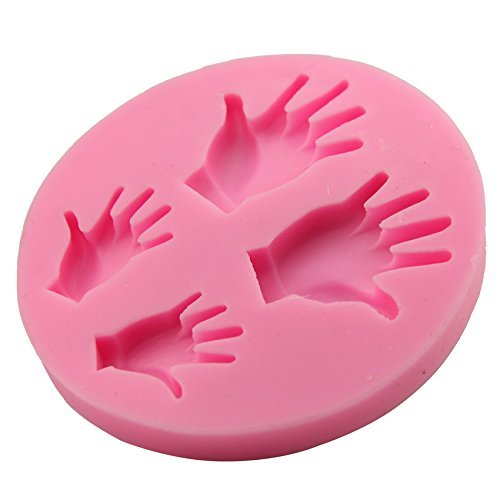 Let'S Diy DIY Cake Decoration Palms Silicone Mold Fondant Sugarcraft Tools N3