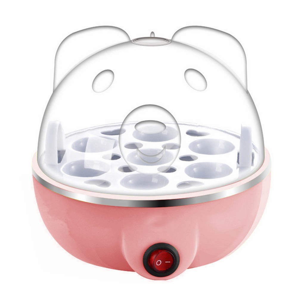 Generic Electric Egg Cooker with Water Level Indicator Light Red free