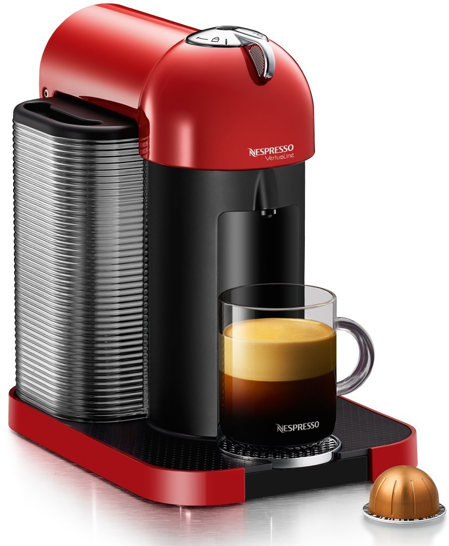 Nespresso VertuoLine Coffee Espresso Maker Machine w/ Milk Frother & 12