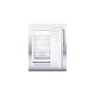 Summit CM411LBIFR 20" Medically Approved Compact Refrigerator with 4.1 cu. ft. Capacity Ice Cube Manual Defrost... N2
