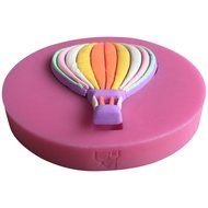FLY Hot Air Balloon Silicone Fondant Cake Mold For Cake Decorating Baking Mould,Pink N2