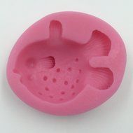 Fish Candy Fondant Silicone Mold Koi Fish No.738 N12