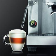 KRUPS XP6180 Full Stainless Steel Twin Thermo Block Professional Espresso Machine, Silver N3